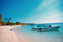 Playa en Isla Iguana, provincia de Los Santos